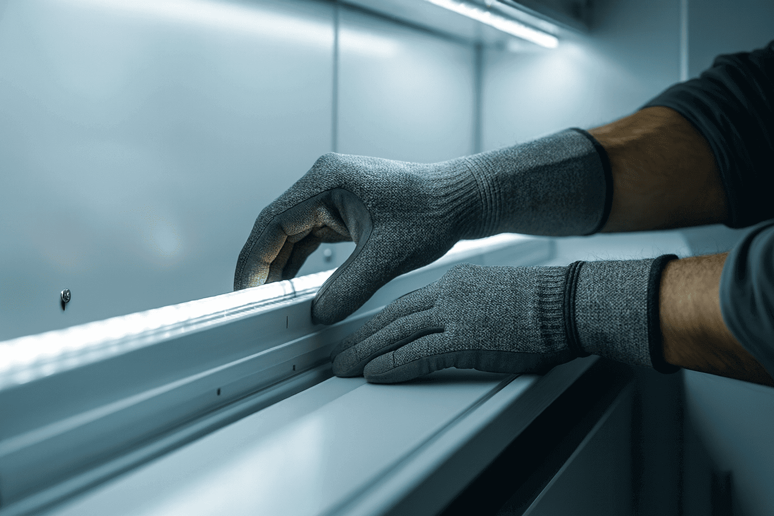 Reforma interna de balcão